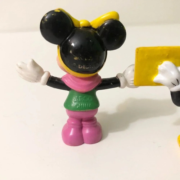 Vintage Disney Figures Arco Applause Mickey Minnie Mouse Ducktales Bully  Goofy - Picture 6 of 16